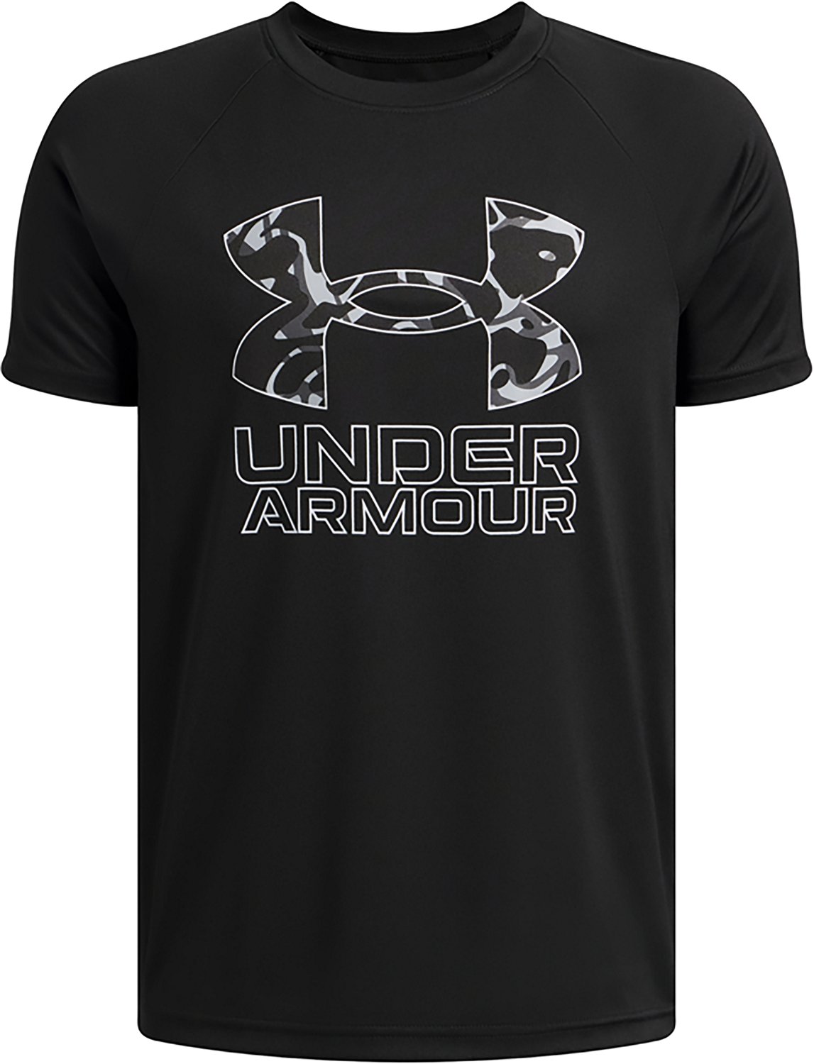 Under Armour Boys' Hybrid Printed Short Sleeve T-shirt                                                                           - view number 5
