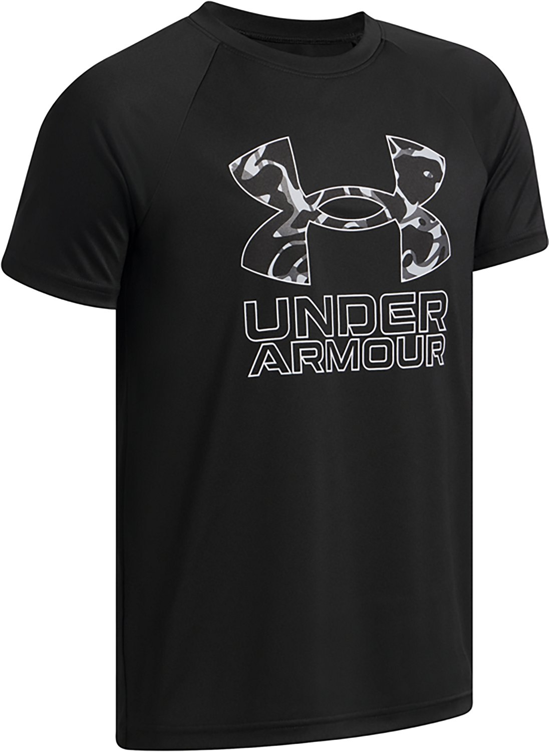 Under Armour Boys' Hybrid Printed Short Sleeve T-shirt                                                                           - view number 7