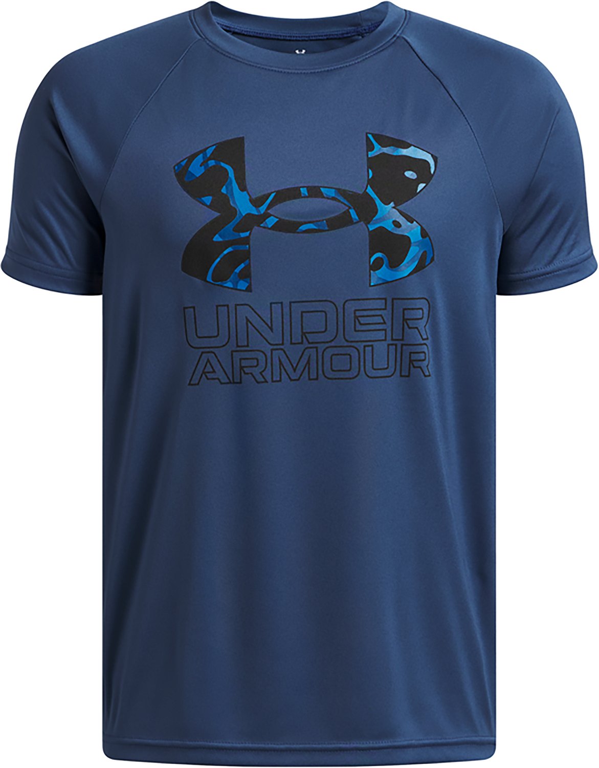 Under Armour Boys' Hybrid Printed Short Sleeve T-shirt