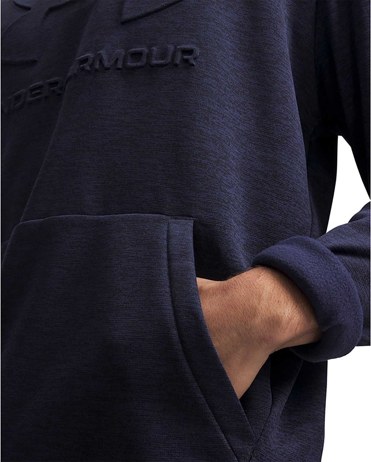 Under Armour Men's Armour Fleece Twist Emboss Hoodie - view number 3