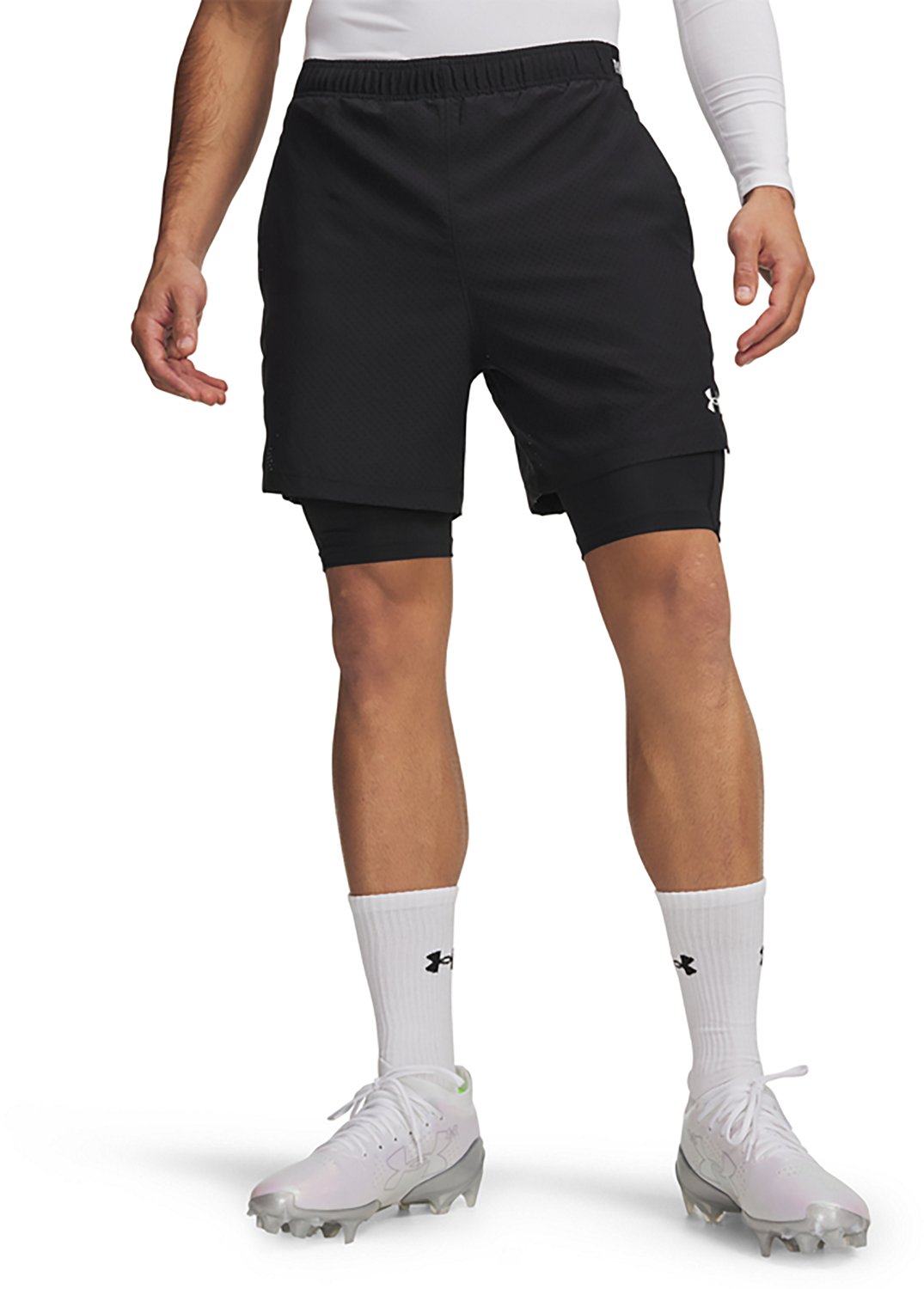 Under Armour Men's Vanish Woven 2.0 2 in 1 Shorts 6 in