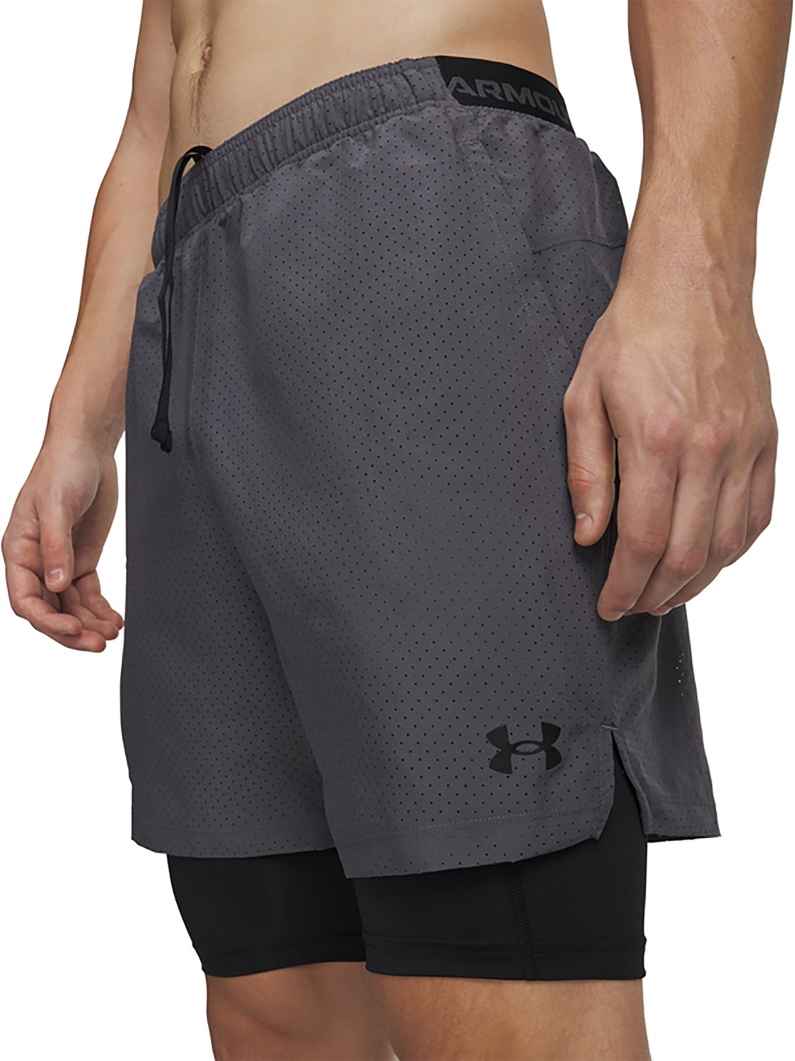 Under Armour Men's Vanish Woven 2.0 2 in 1 Shorts 6 in - view number 3