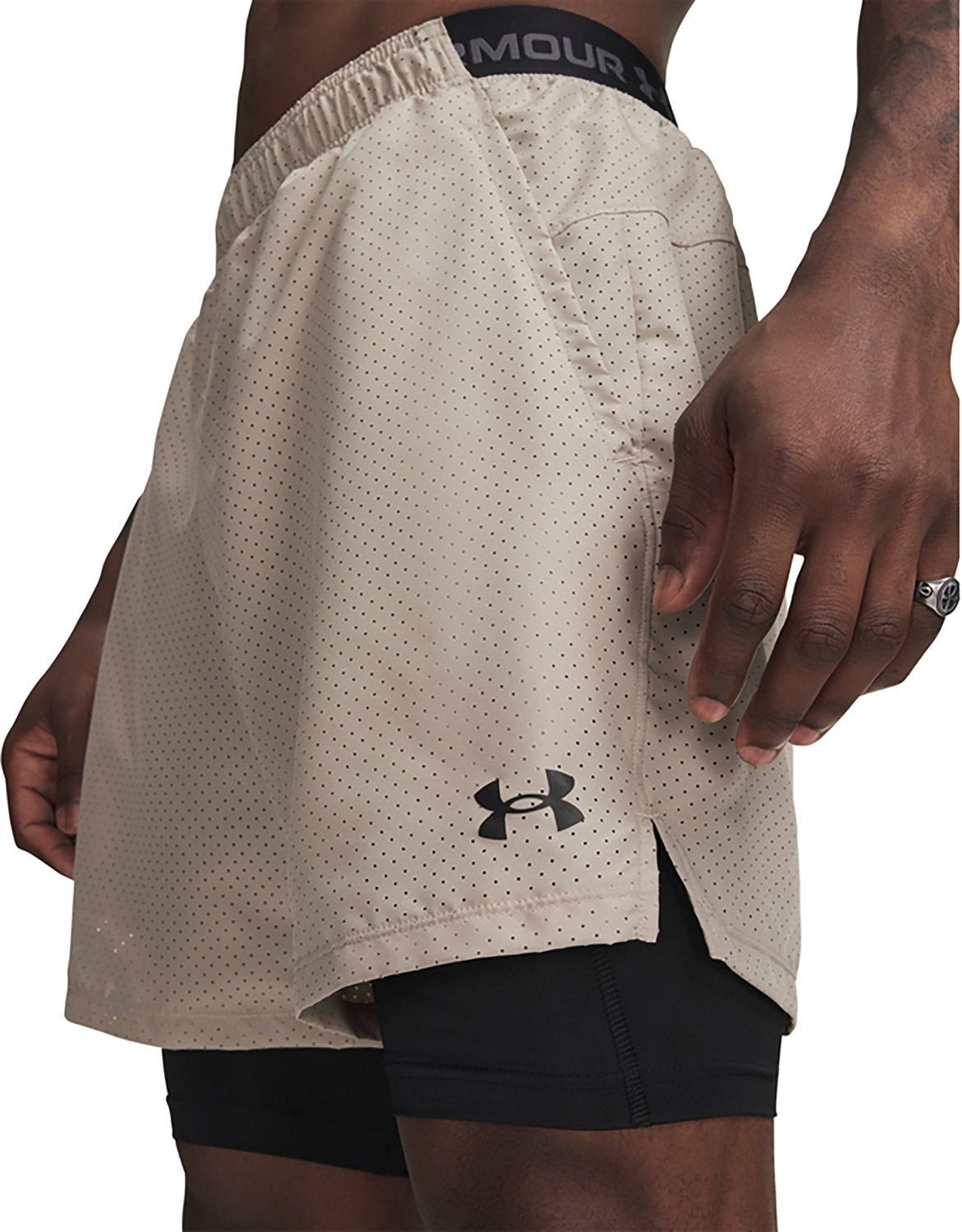 Under Armour Men's Vanish Woven 2.0 2 in 1 Shorts 6 in - view number 3