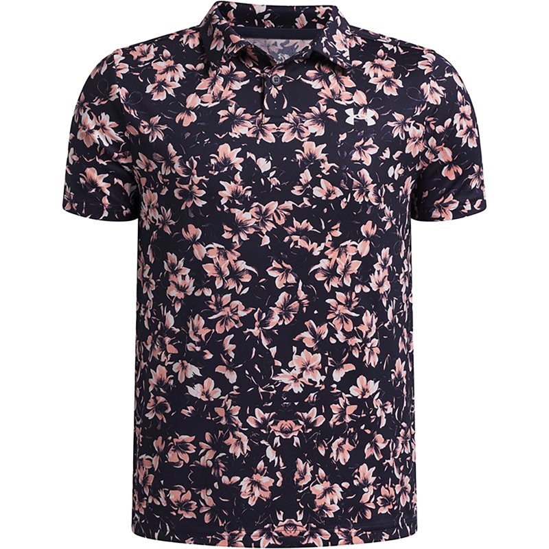 Under Armour Boys' Matchplay Print Polo Shirt