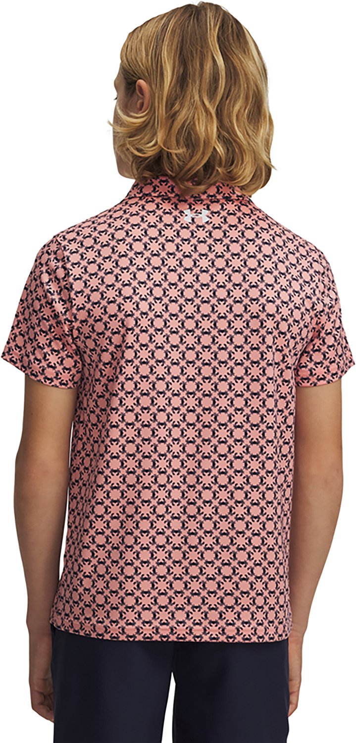 Under Armour Boys' Matchplay Print Polo Shirt - view number 2