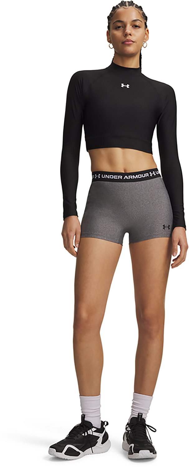 Under Armour Women's HeatGear Shorty Shorts 3 inches - view number 3