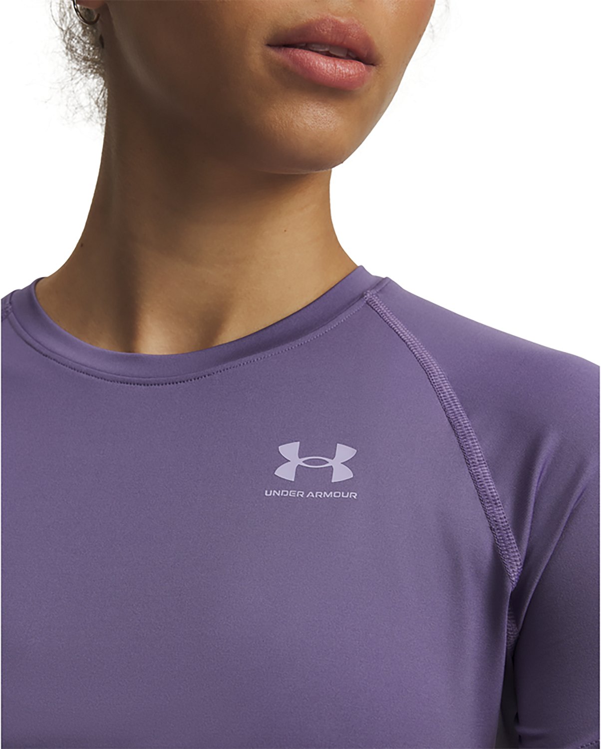 Under Armour Women's HeatGear Authentics Compression T-shirt - view number 3