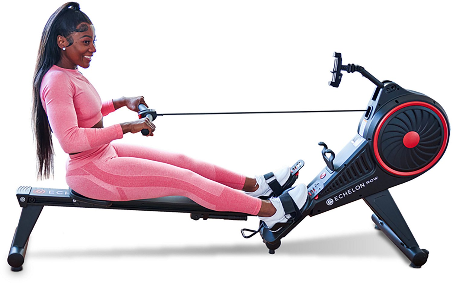 Echelon Row Series Foldable Rowing Machine with Bluetooth Resistance and Device Holder - view number 4