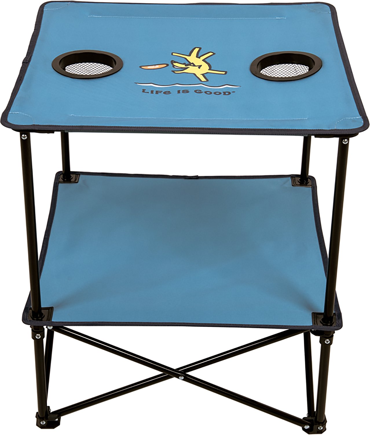 Life is Good Square Compact Folding Beach Table - view number 2