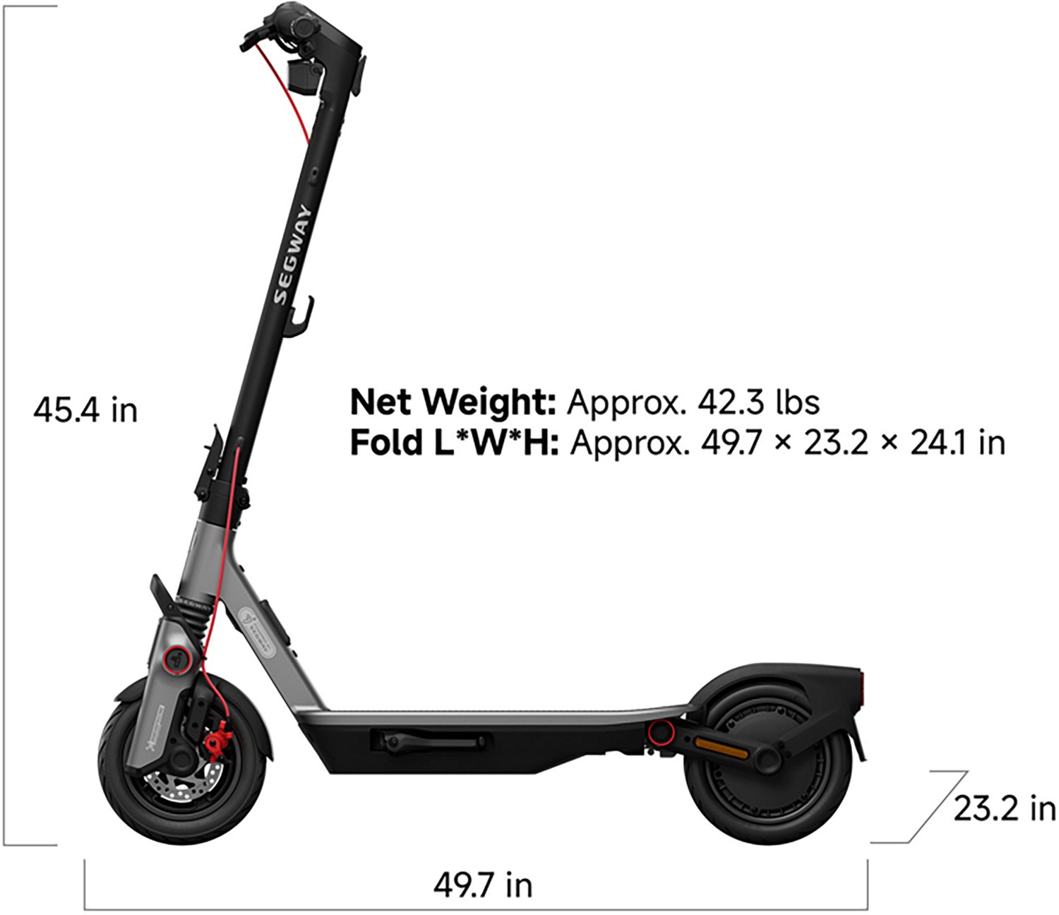 Segway F3 Electric Scooter - view number 3