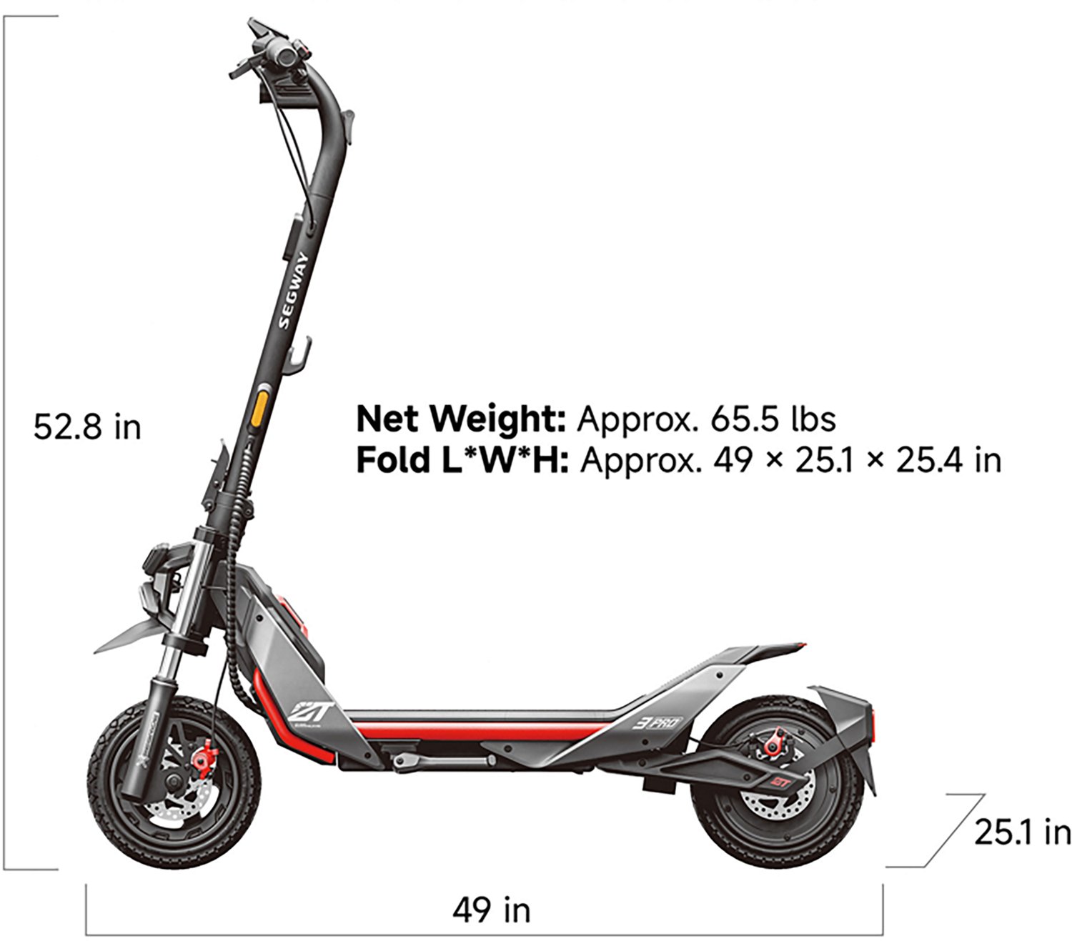Segway ZT3 Pro Electric Scooter - view number 3