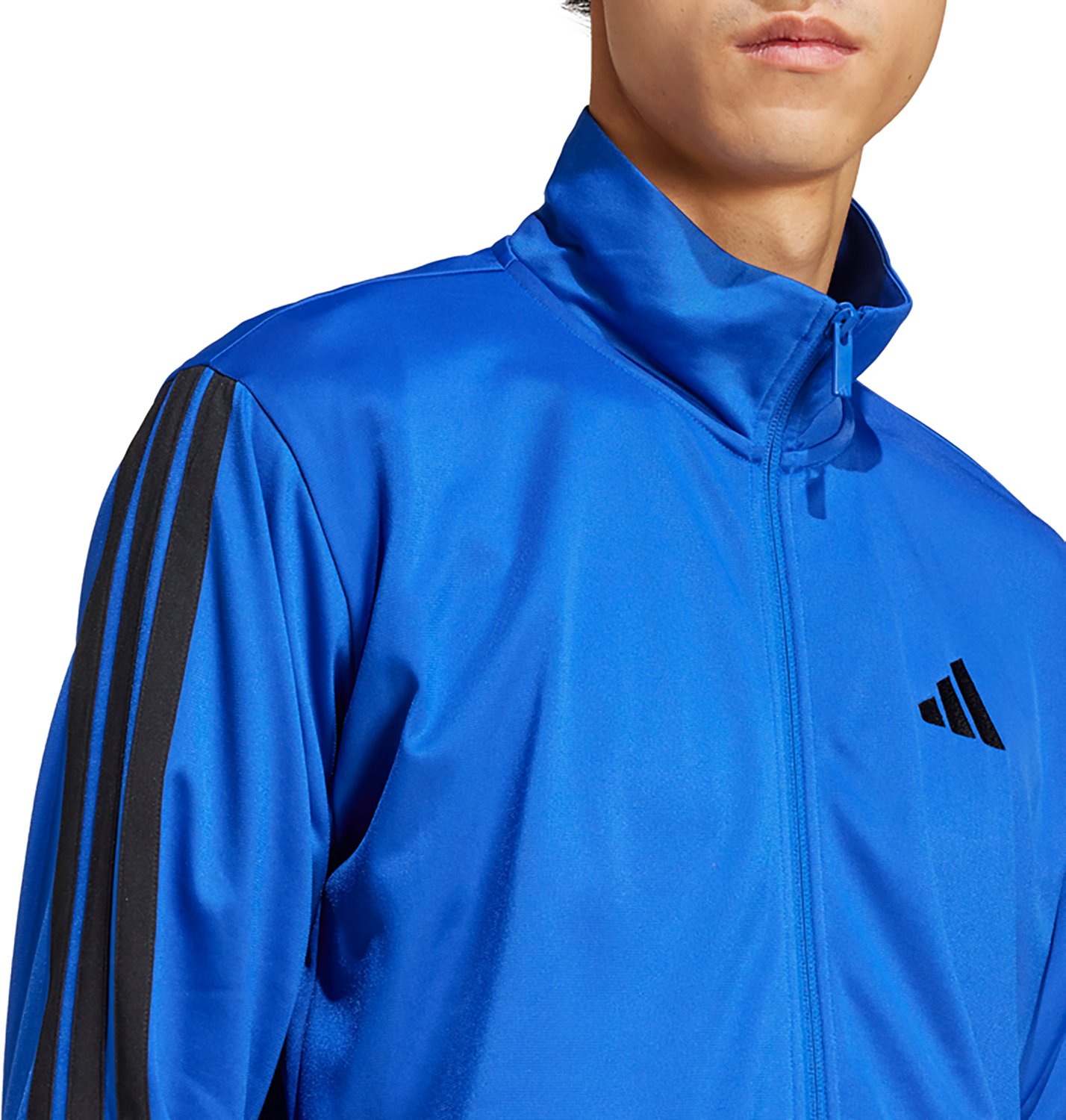 adidas Men's 3-Stripes Tricot Track Top - view number 4