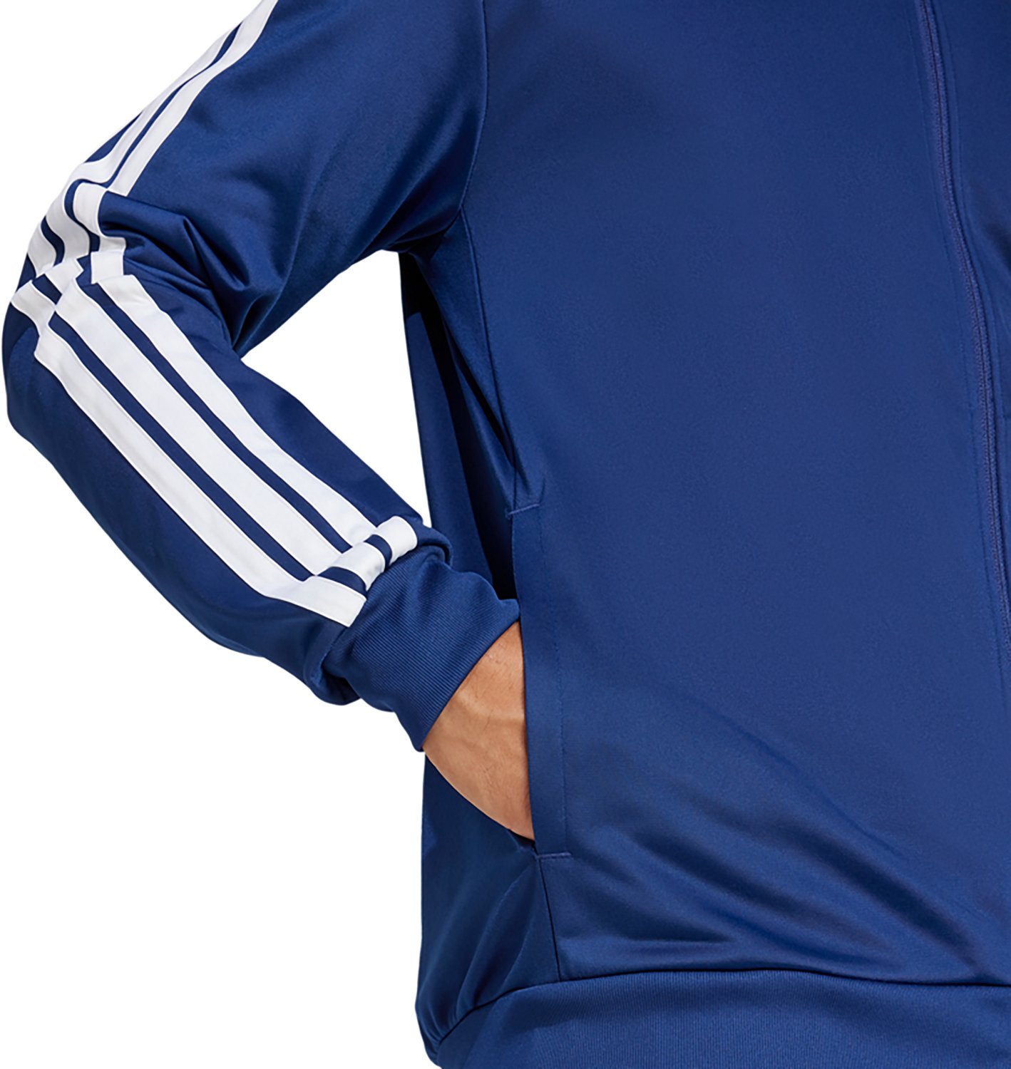 adidas Men's 3-Stripes Tricot Track Top - view number 4