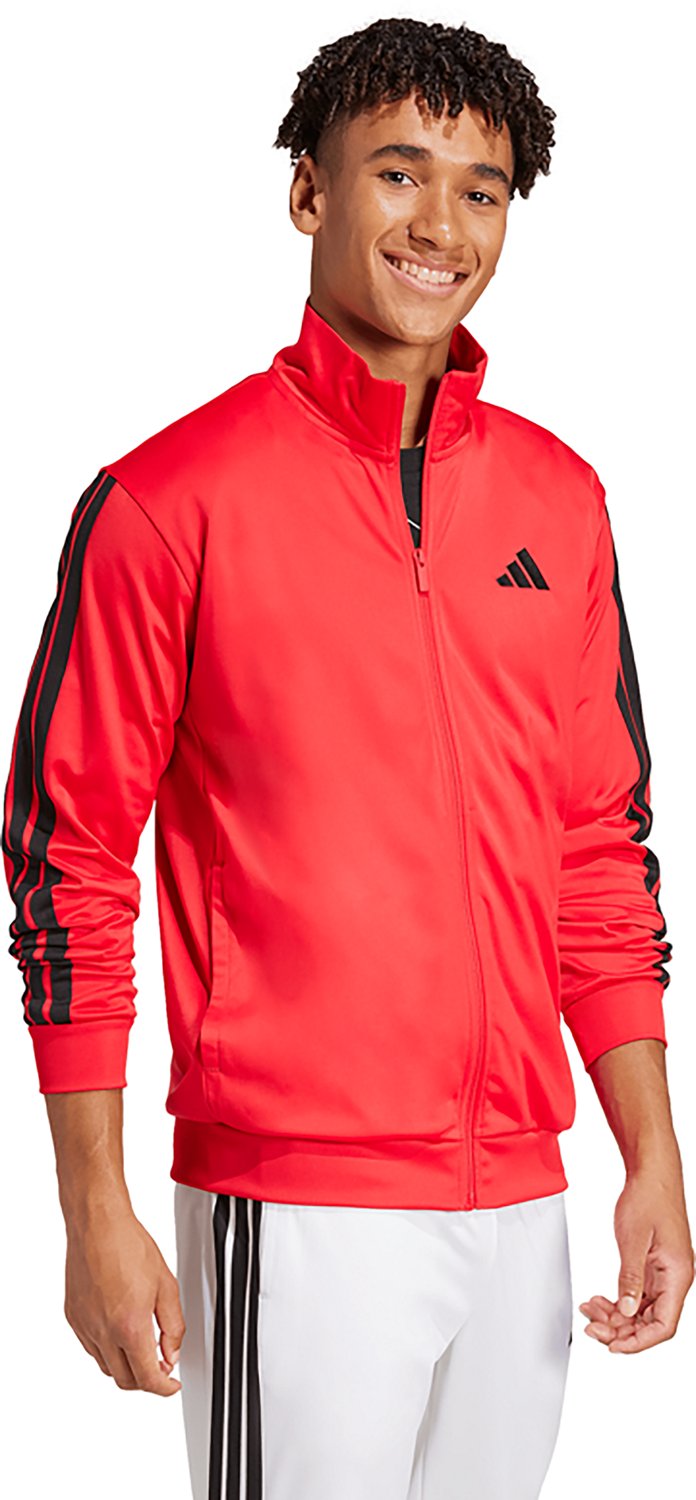 adidas Men's 3-Stripes Tricot Track Top - view number 3