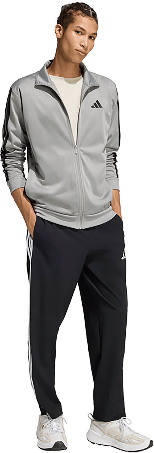adidas Men's 3-Stripes Tricot Track Top - view number 3