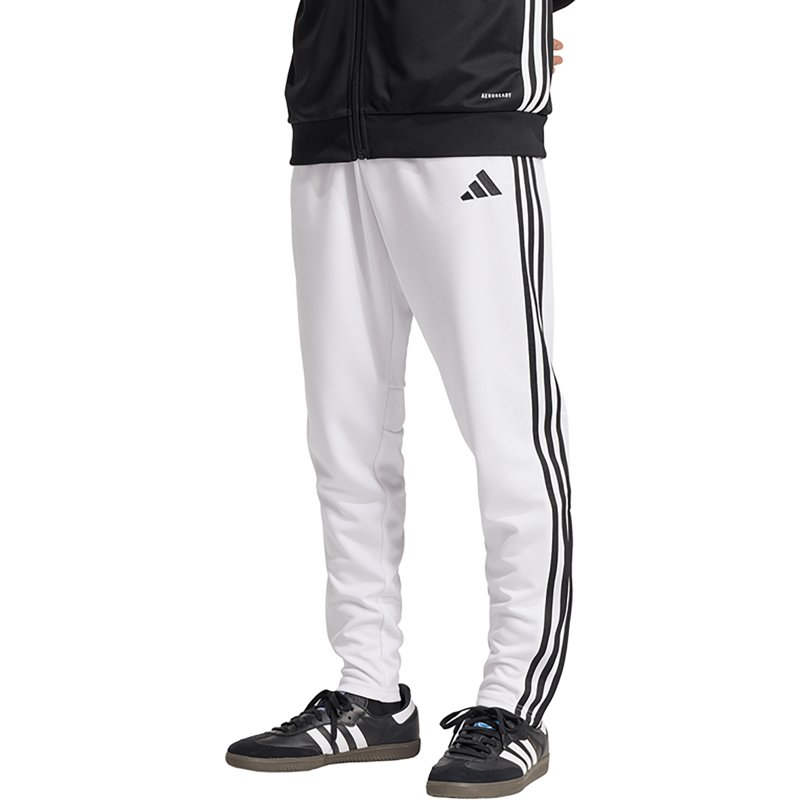 adidas Men's Tiro 25 Essentials Training Pants in White/Black Size: Small