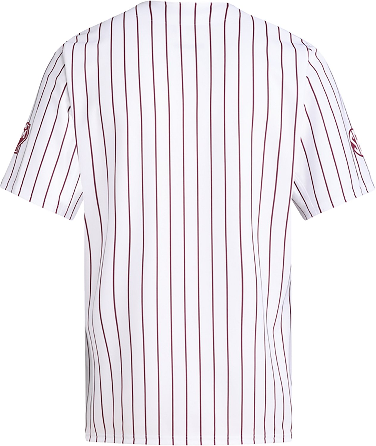 adidas Men's Texas A&M University Baseball Replica Stripe Jersey - view number 2