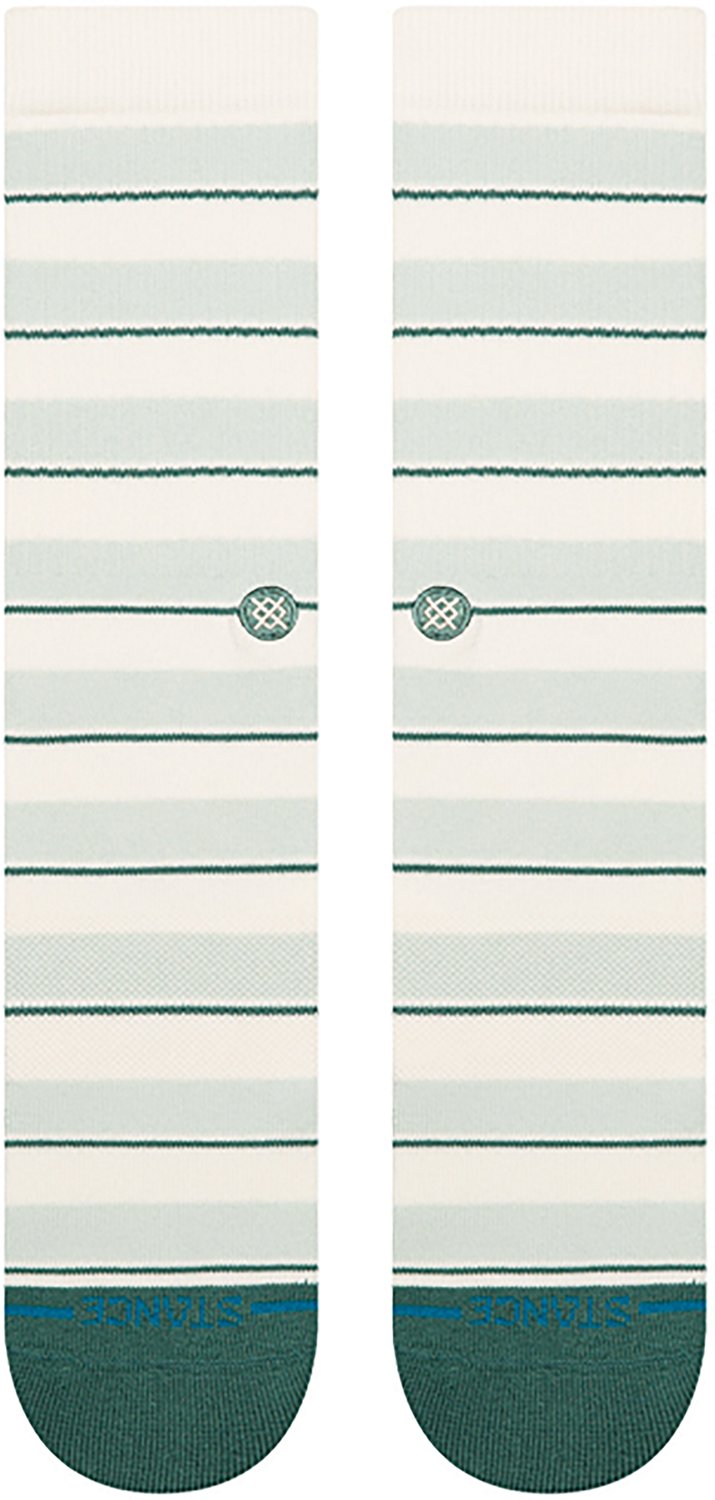 Stance Adults' Multistriped Ribbed Crew Socks