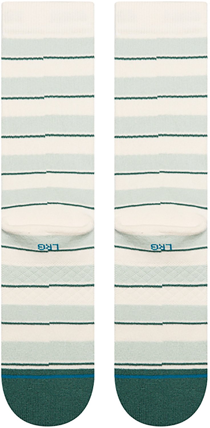 Stance Adults' Multistriped Ribbed Crew Socks
