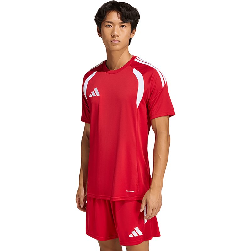 adidas Men's Tiro 26 League Jersey Crewneck Pull-On T-Shirt - Team Power Red
