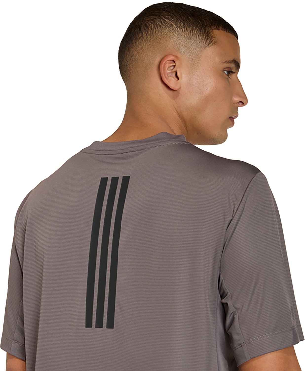 adidas Men's D4T Power 3 Stripes T-shirt - view number 6