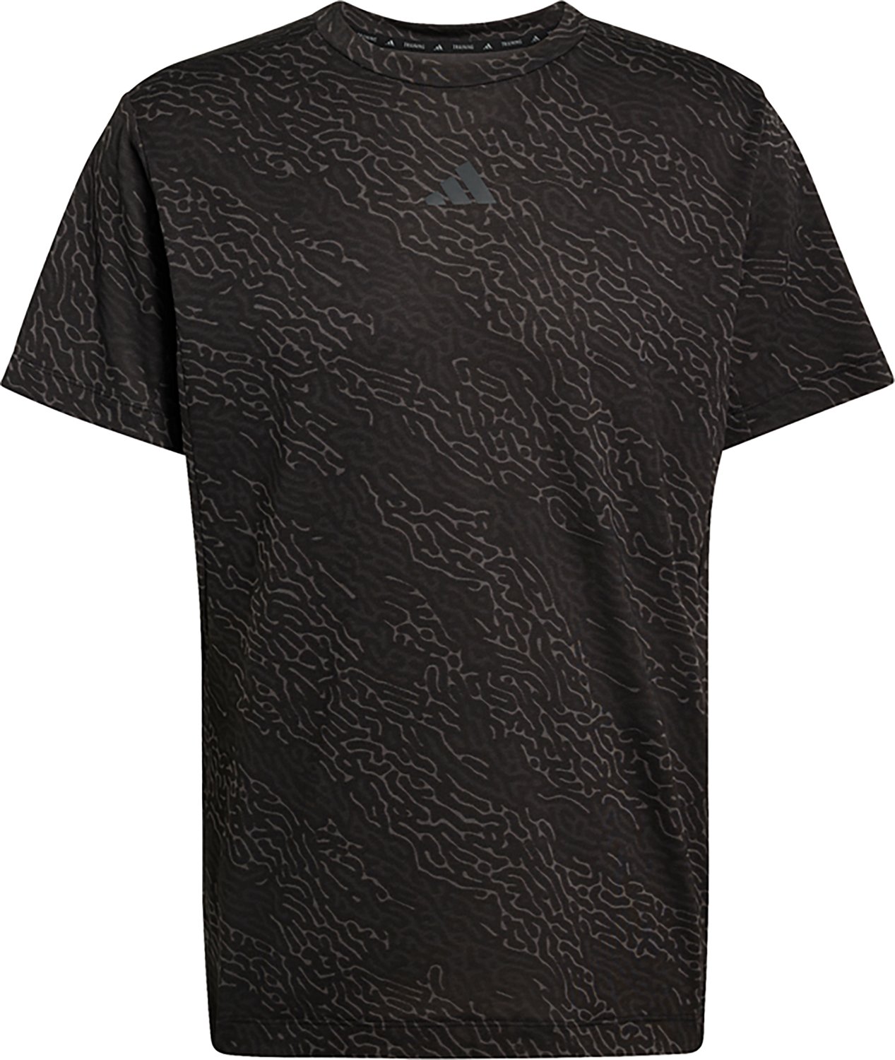 adidas Men's Designed for Training Allover Print Graphic T-shirt - view number 3