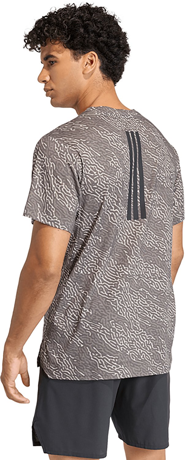 adidas Men's Designed for Training Allover Print Graphic T-shirt - view number 2