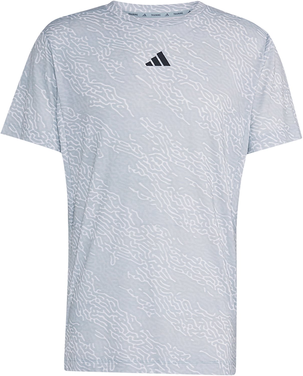adidas Men's Designed for Training Allover Print Graphic T-shirt - view number 3