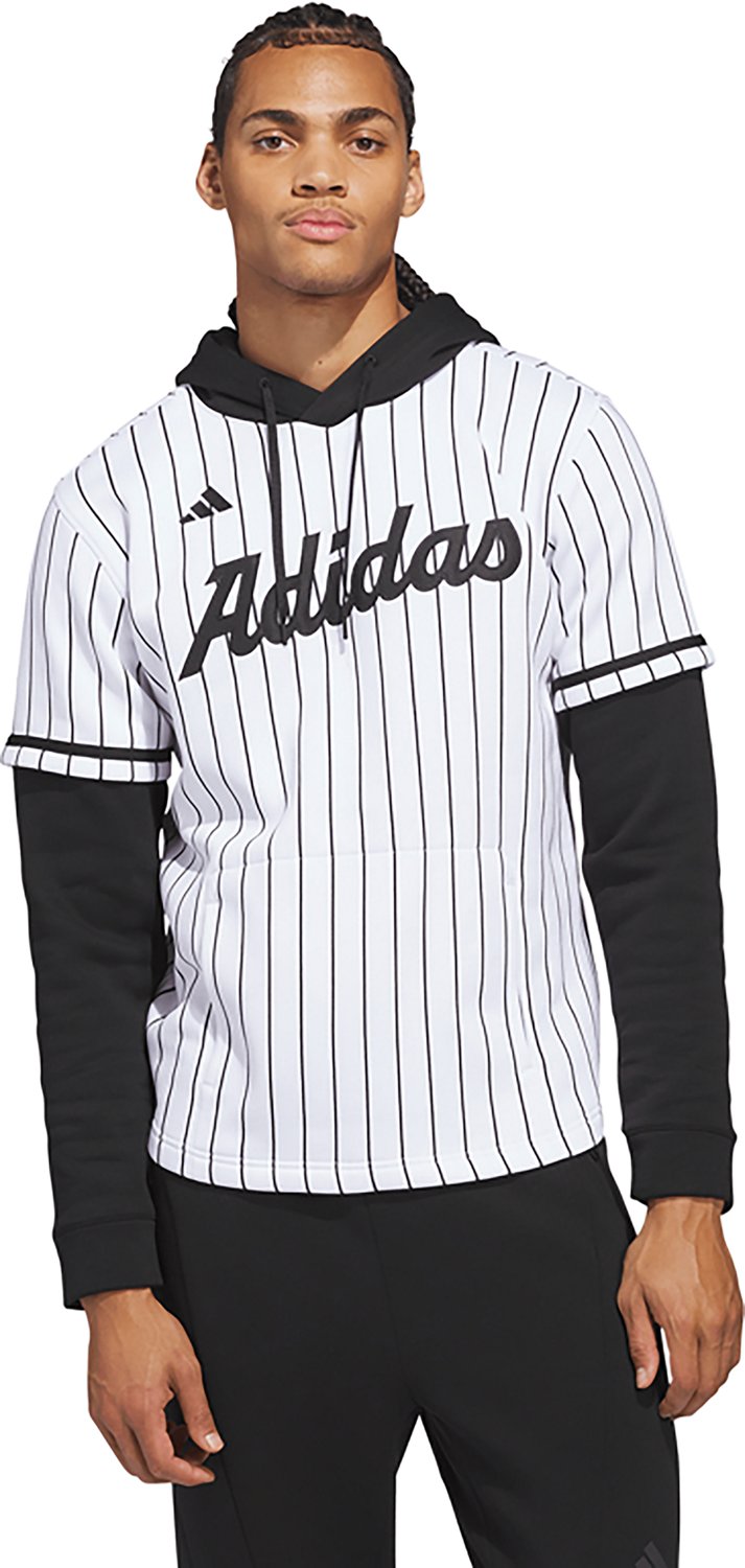 adidas Men's Dugout Pinstripe Hoodie