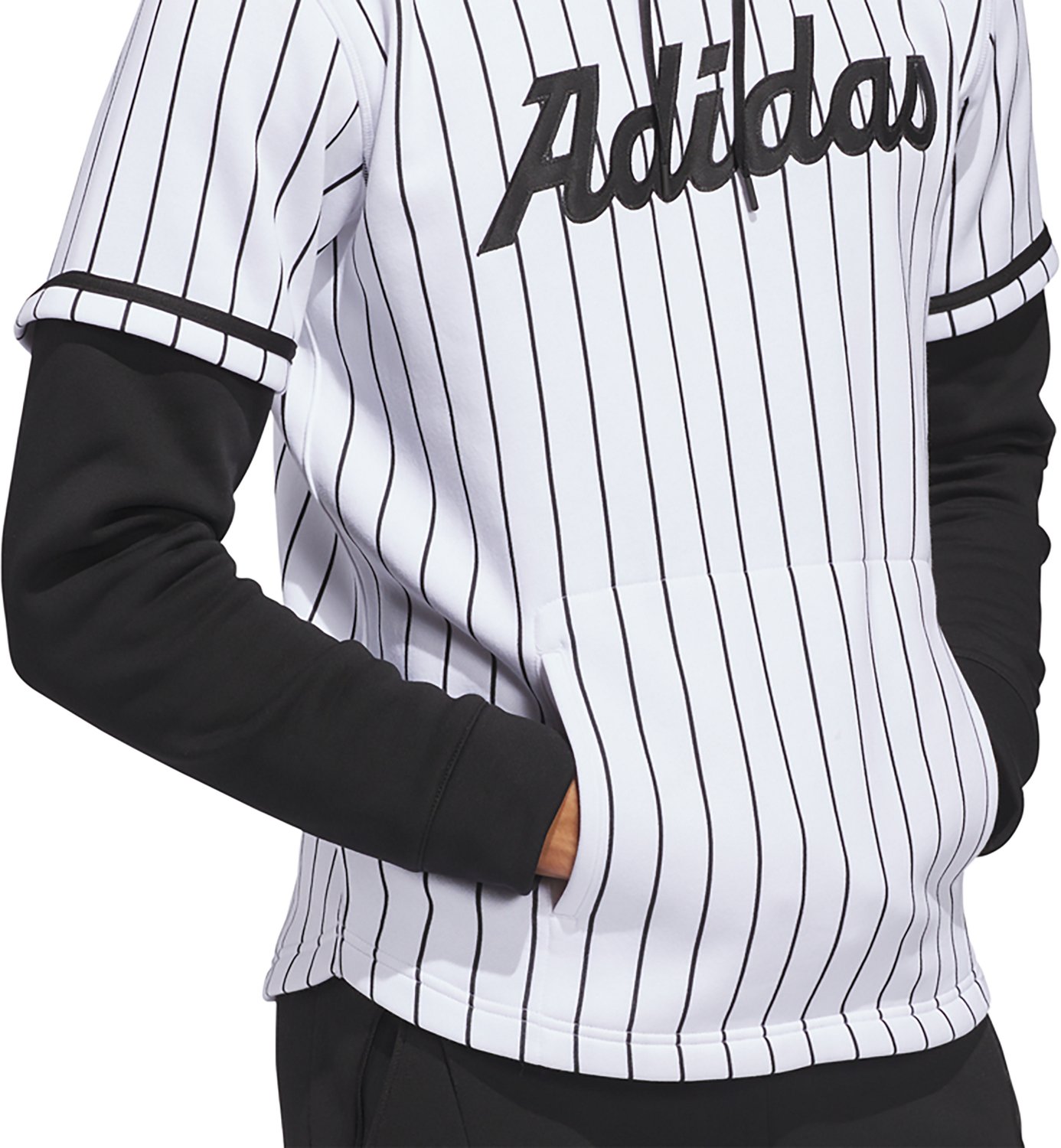 adidas Men's Dugout Pinstripe Hoodie - view number 3