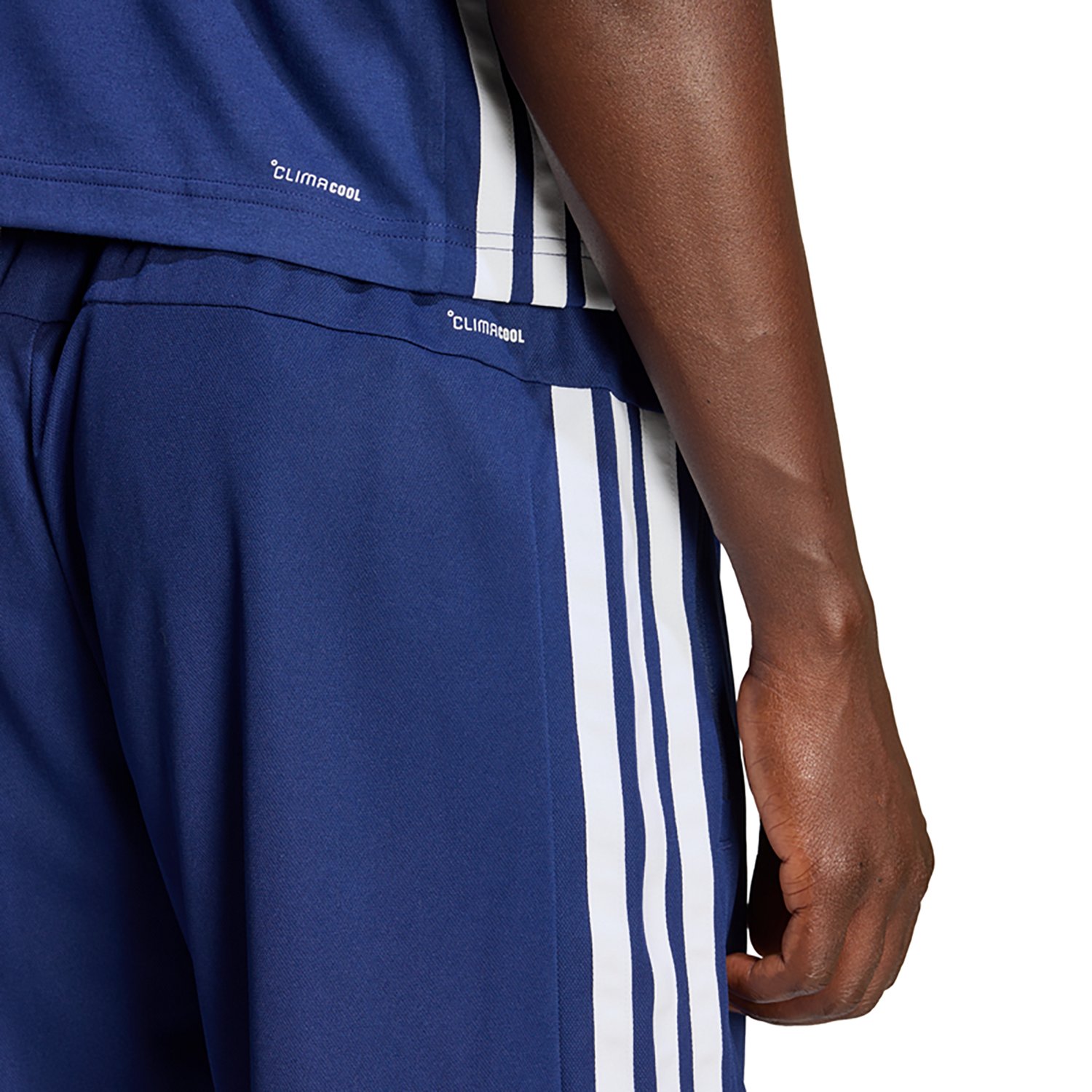adidas Men's Essentials 3-Stripes Workout Base Pique Shorts 9 in - view number 4
