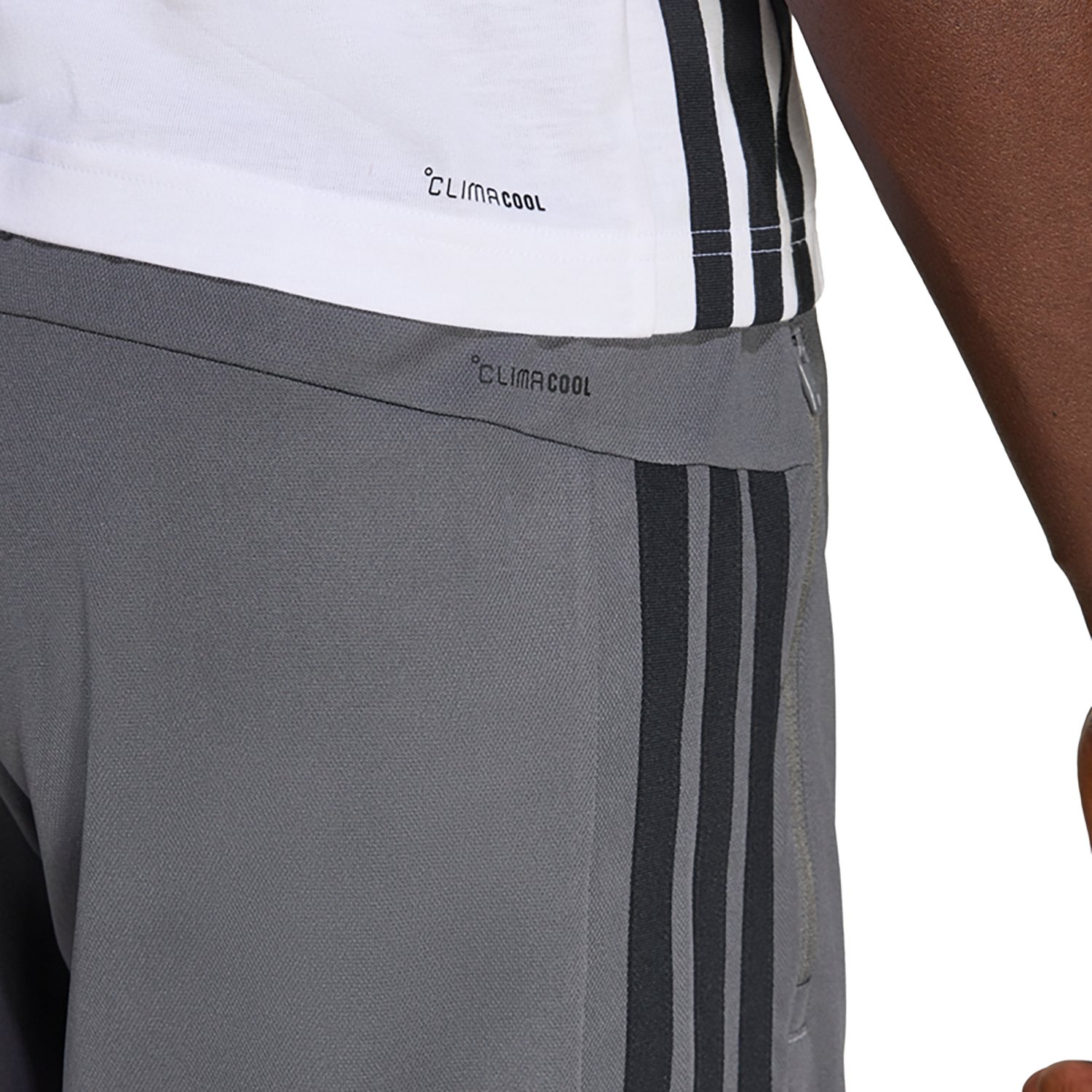 adidas Men's Essentials 3-Stripes Workout Base Pique Shorts 9 in - view number 4