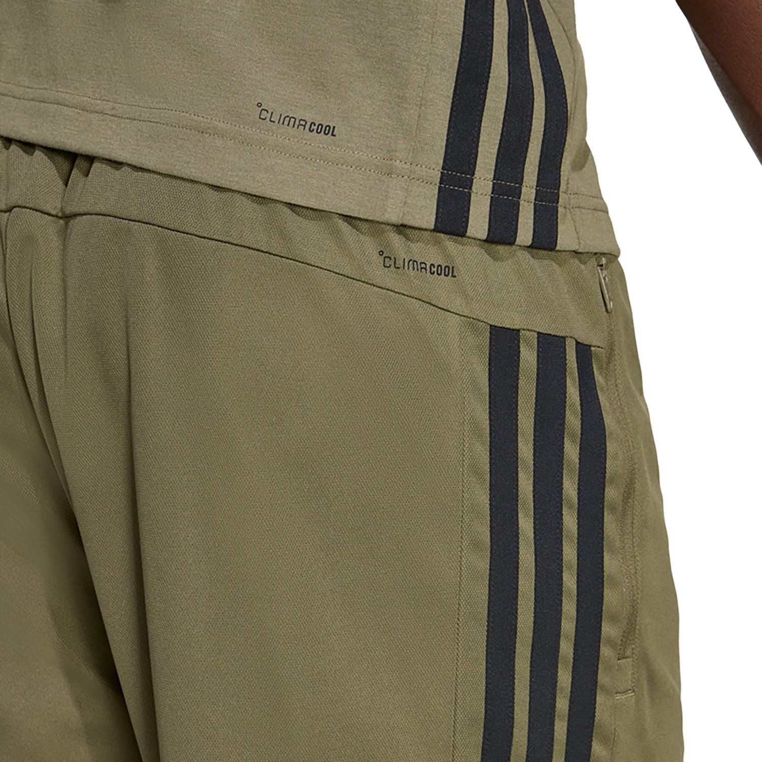 adidas Men's Essentials 3-Stripes Workout Base Pique Shorts 9 in - view number 4