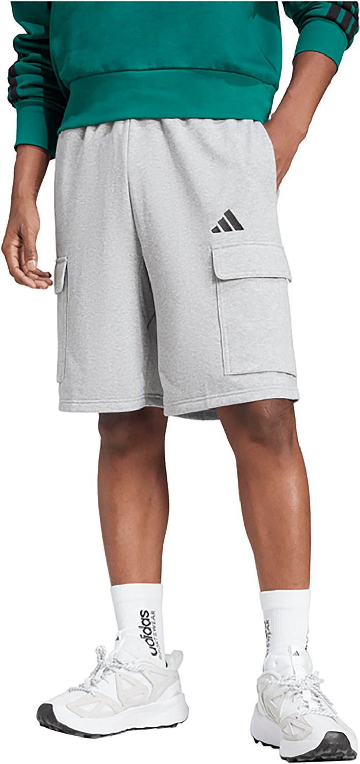 adidas Men's Essentials Feel Cozy Sportswear Cargo Shorts 10 in