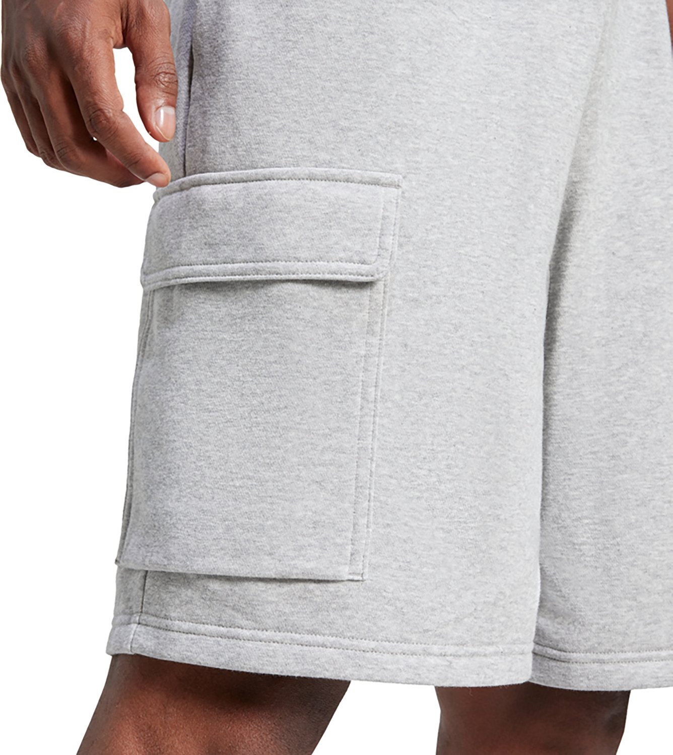 adidas Men's Essentials Feel Cozy Sportswear Cargo Shorts 10 in - view number 4