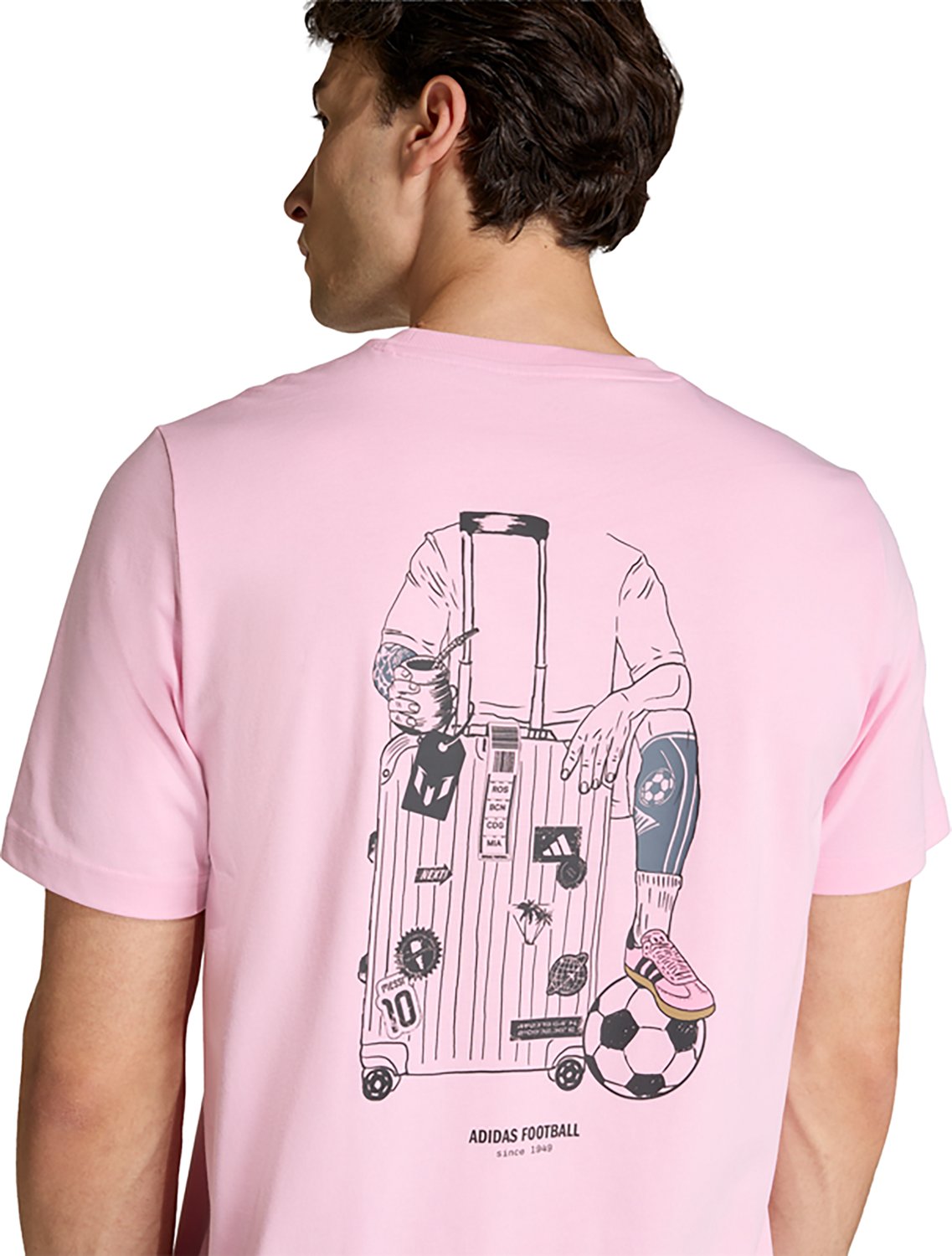 adidas Men's Messi Fun Soccer Graphic T-shirt