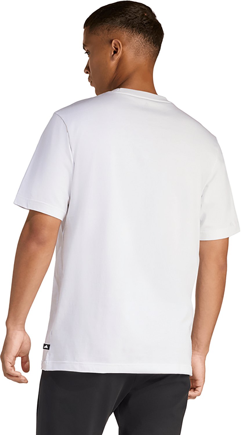 adidas Men's Mini Embroidery Basketball Graphic T-shirt - view number 2