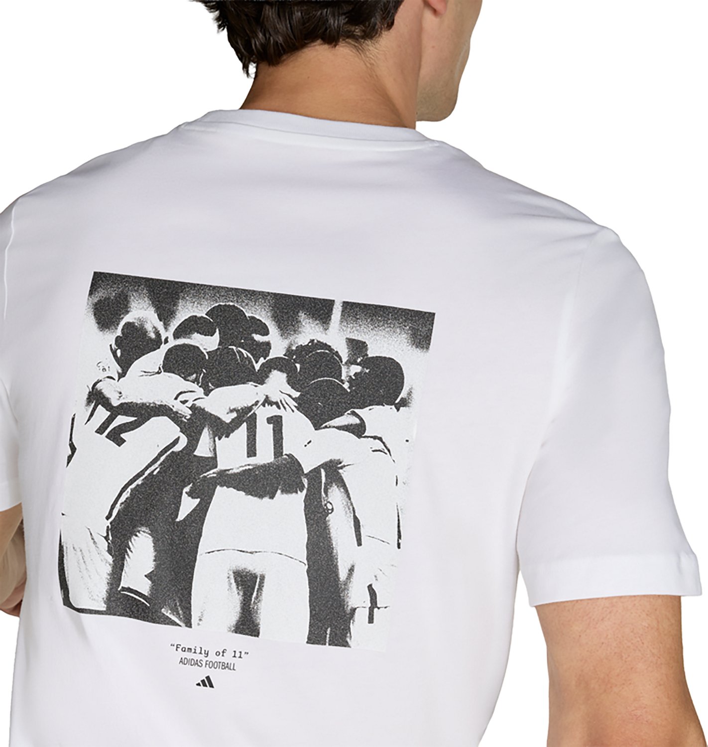 adidas Men's Soccer Slogan Family of 11 Graphic T-shirt - view number 5