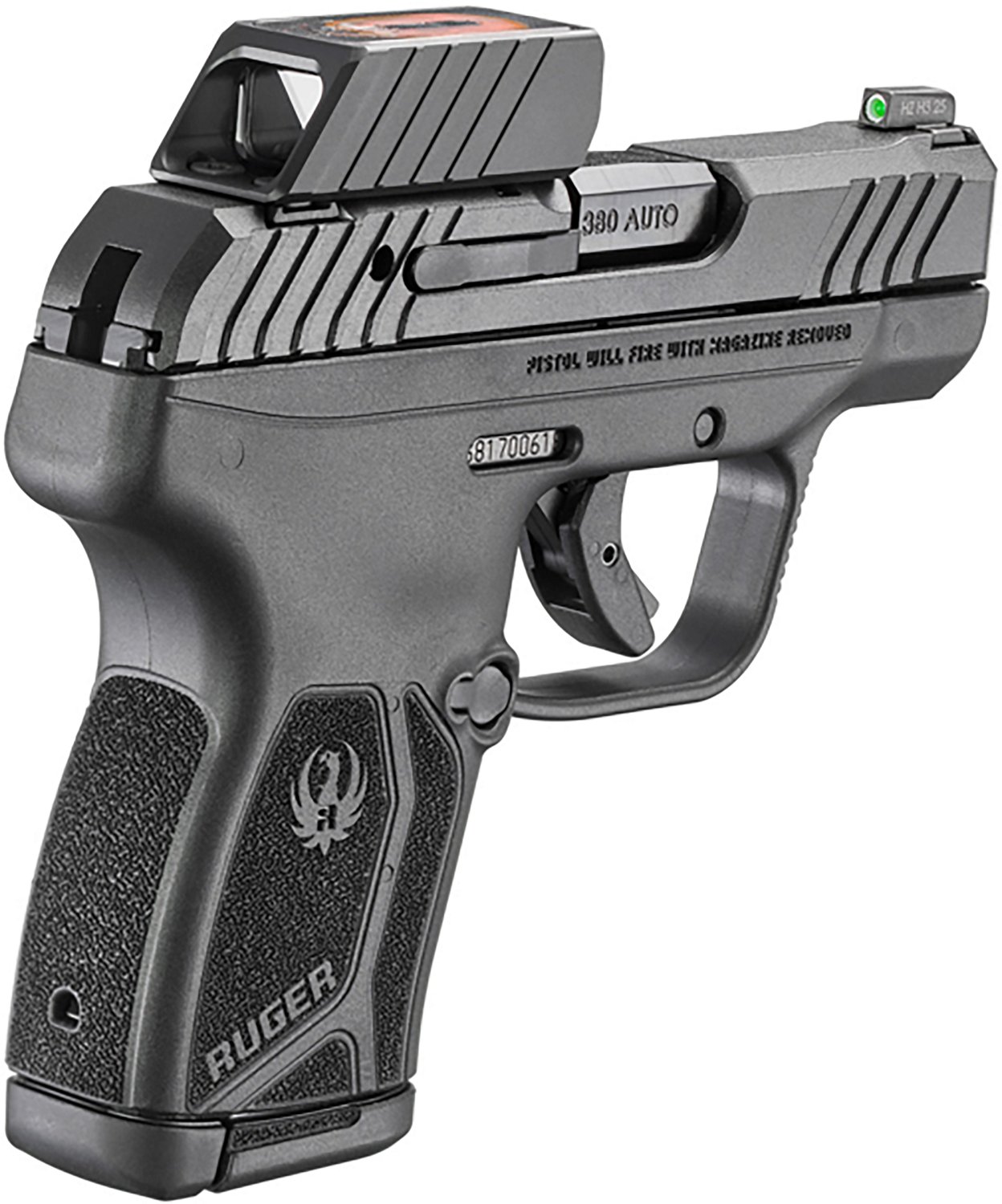 Ruger LCP MAX .380 Auto Pistol with Ruger ReadyDot Micro Reflex Sight - view number 5