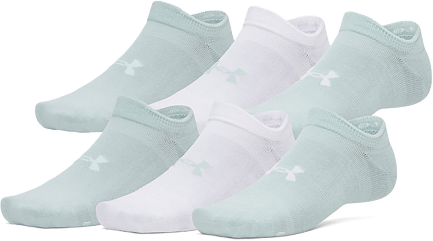 Under Armour Essential No Show Socks 6-Pack
