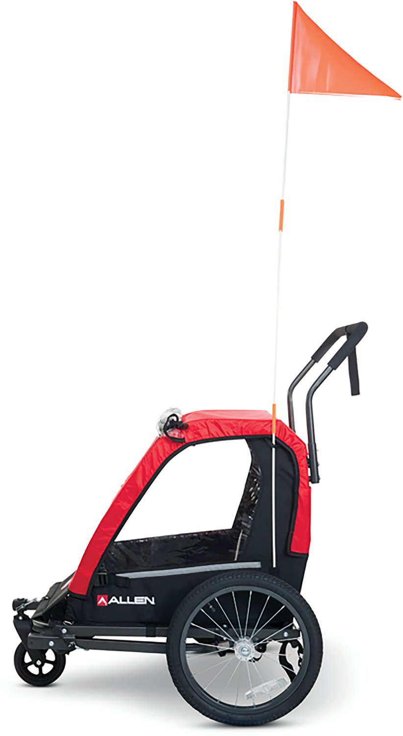 Allen Sports Deluxe 2-Child Bicycle Trailer and Stroller - view number 2