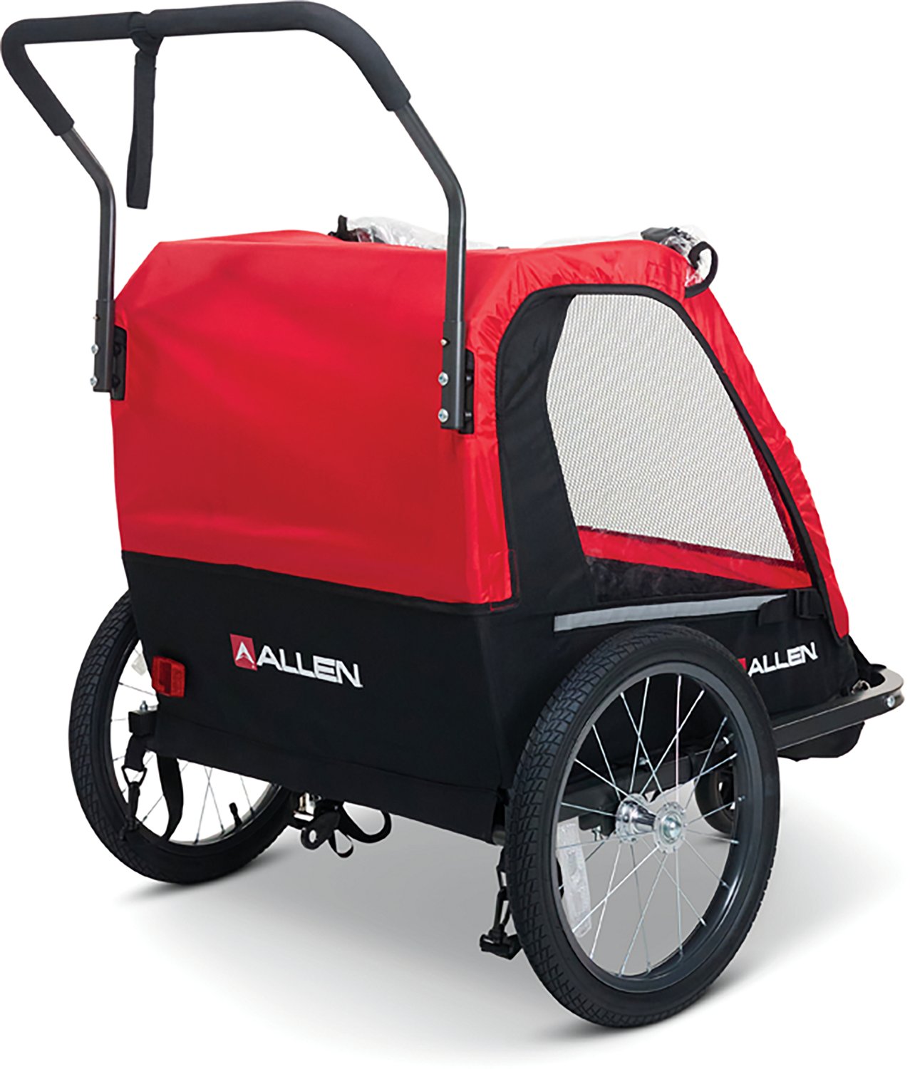 Allen Sports Deluxe 2-Child Bicycle Trailer and Stroller - view number 3