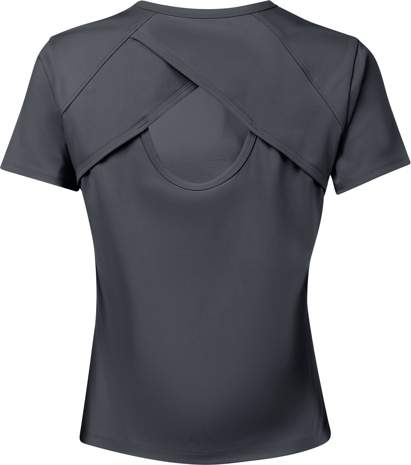 BCG Women's Fitted Key Back Short Sleeve T-shirt - view number 2