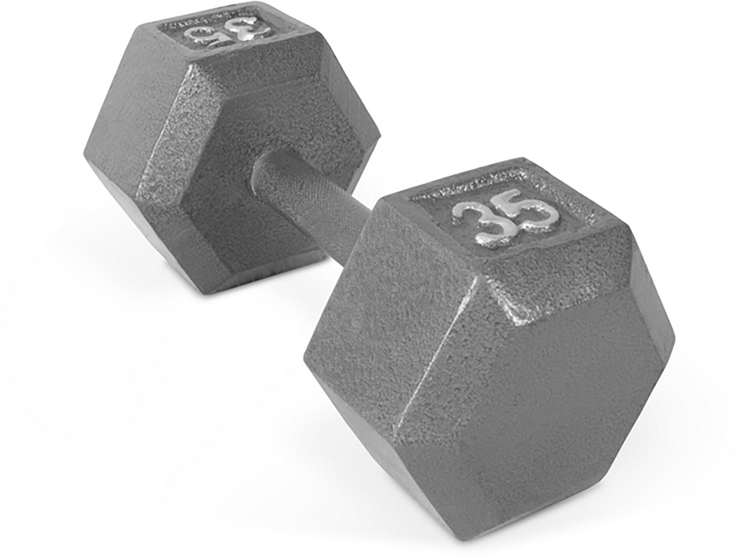 CAP Barbell 35 Lb. Solid Hex Dumbbell – Single