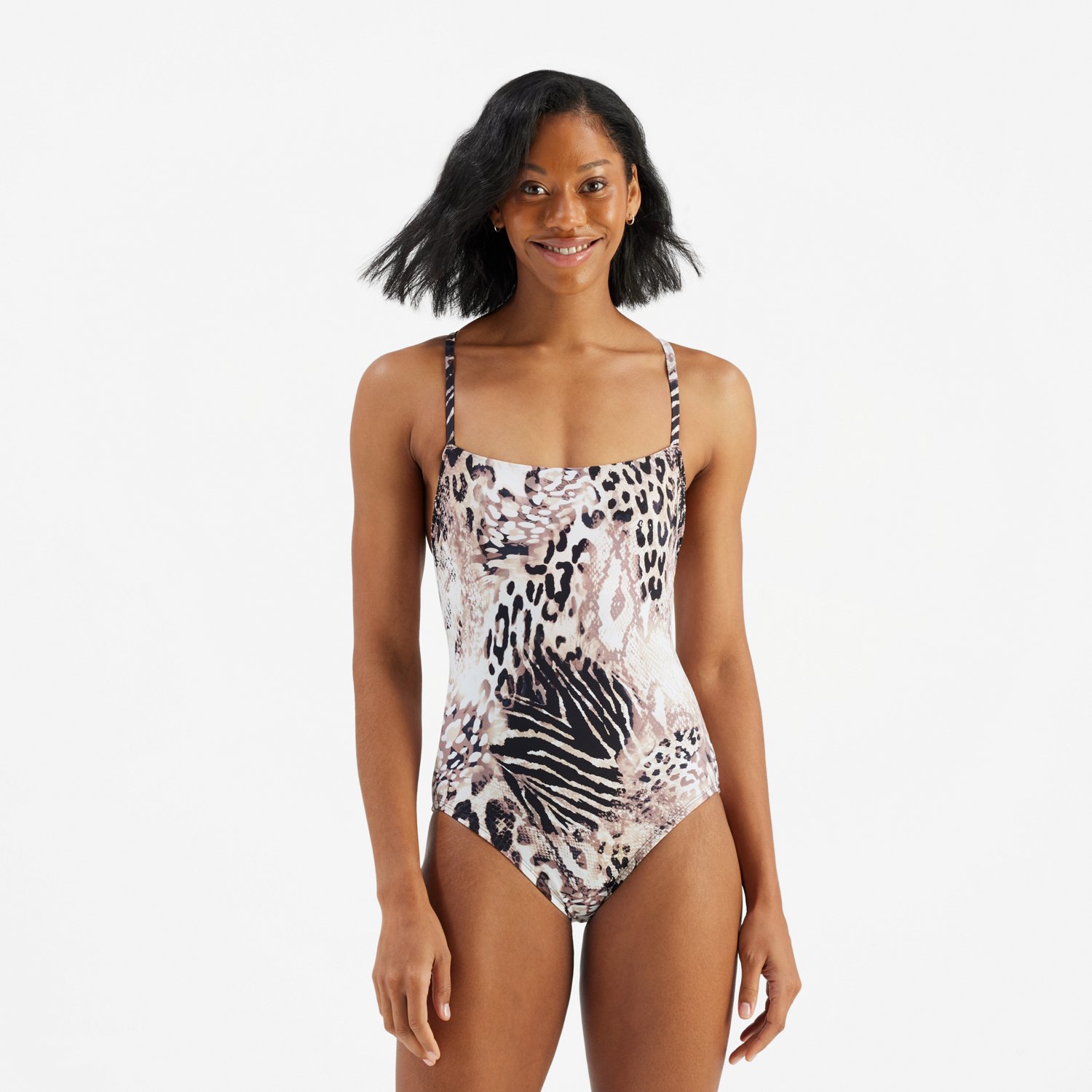 Freely Women's Wild Cats Ring Back 1-Piece Swimsuit