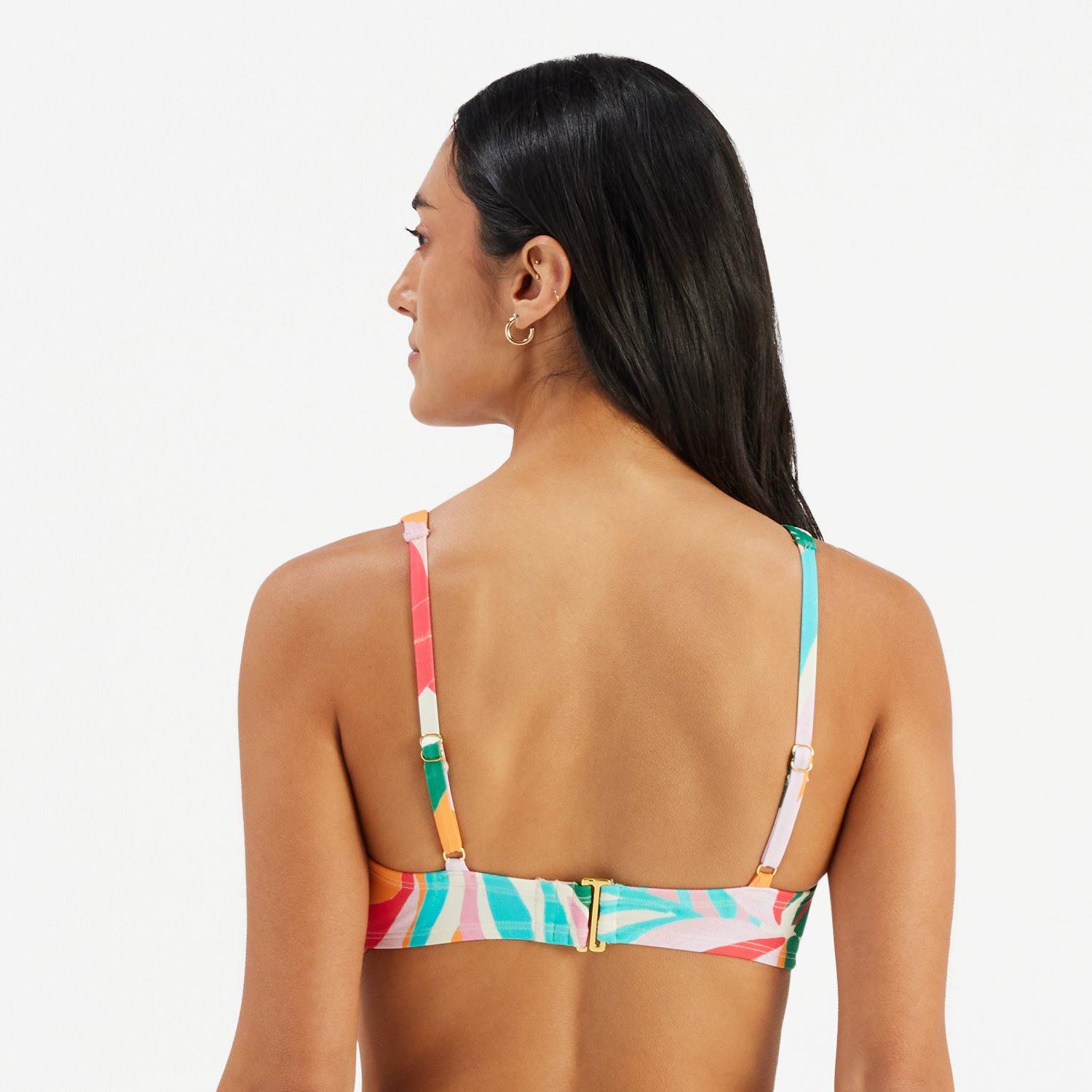 Freely Women's Heatwave Tropic Ring Front Triangle Swim Top - view number 4