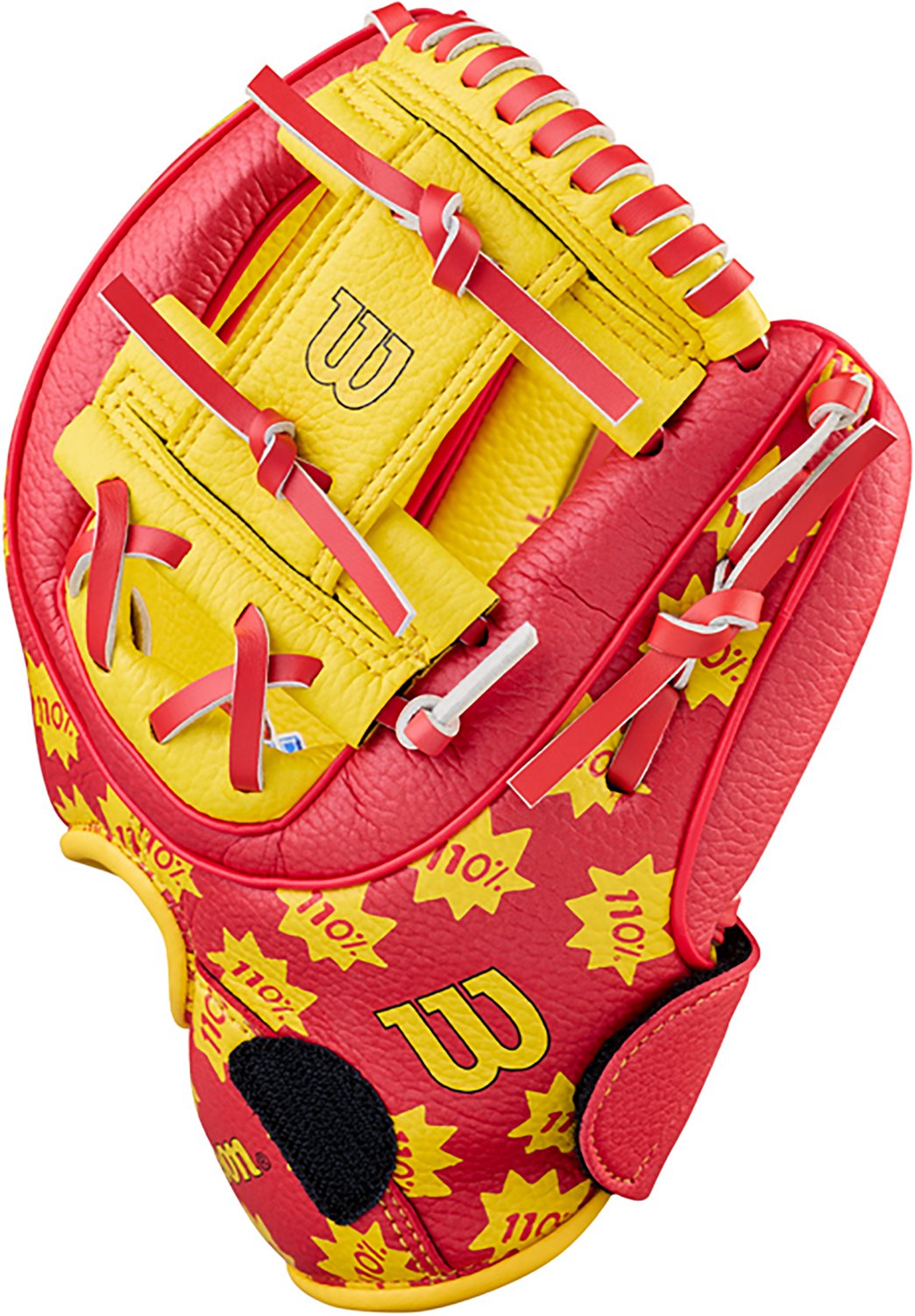 Wilson A200 Backyard Baseball Juice Pack T-Ball Fielding Glove 10 in" - view number 4