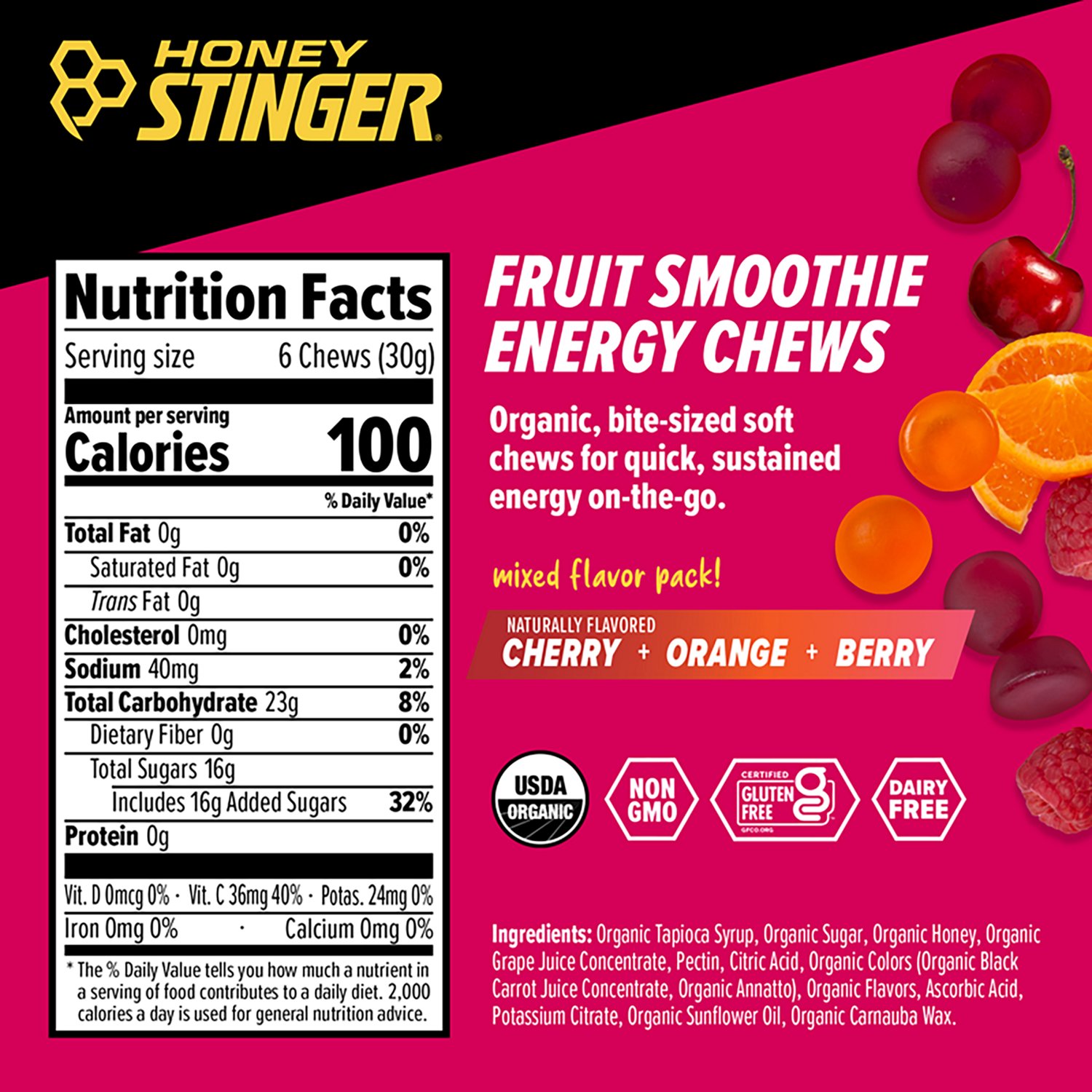 Honey Stinger Energy Chew 4-pack - view number 5