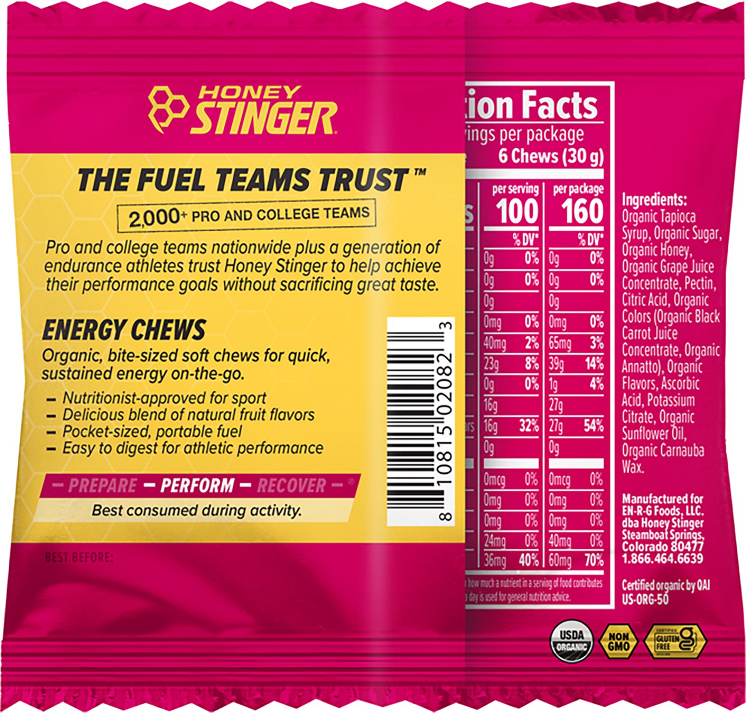 Honey Stinger Energy Chew 4-pack - view number 4