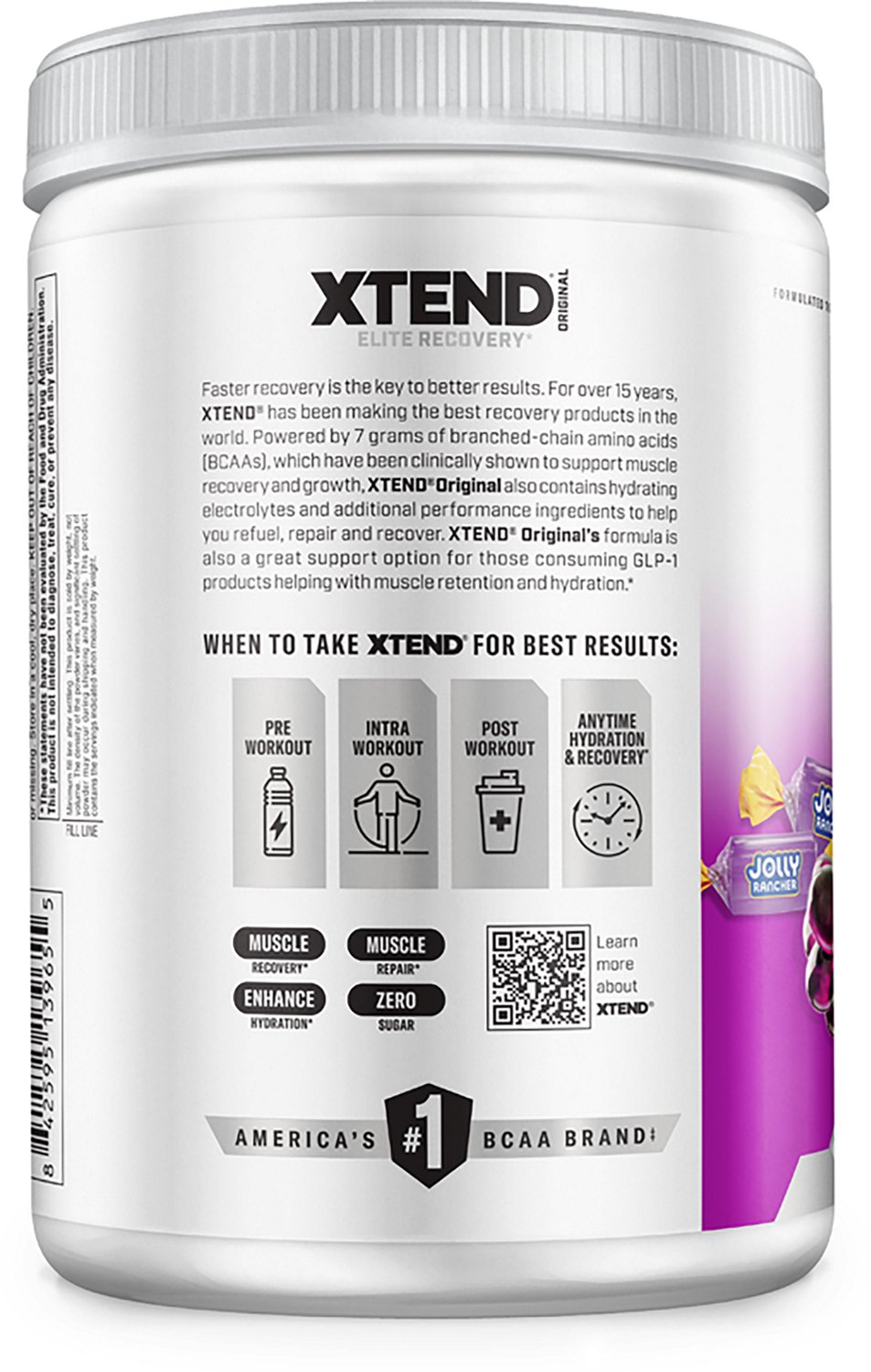 Scivation XTEND Original x Jolly Rancher Tub - 30 servings - view number 3